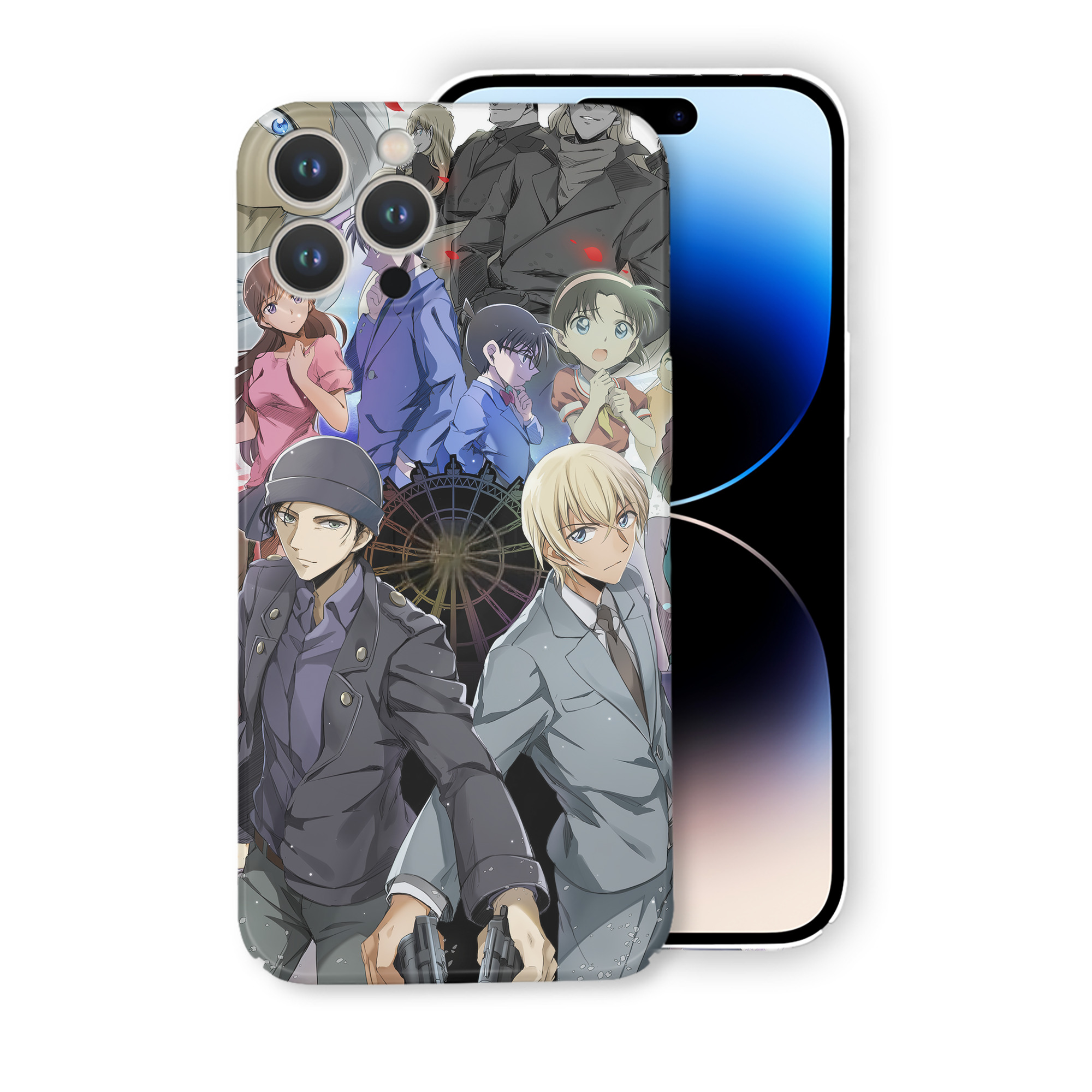 （画像用） 名探偵コナン Detective Conan 【iPhone 14シリーズ対応】ハードケース